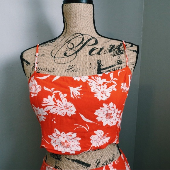 free people two piece floral set - Picture 3 of 6